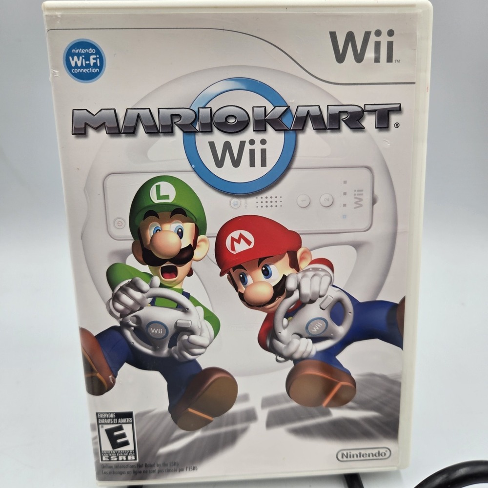 Mario Kart Wii Nintendo Racing Video Game In Case 2008